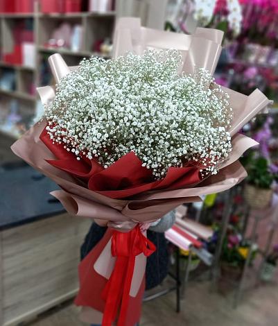 Букет цветов из: Гипсофила в Казанское