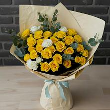 Букет цветов из:  Розы #REPLACE_PRED# Казанское