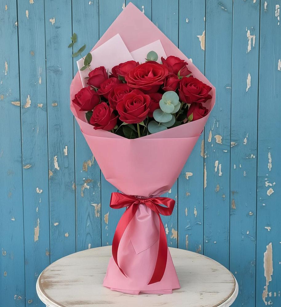 Букет цветов из: Розы в Казанское