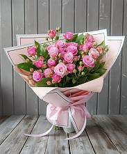 Букет Розовый кустик #REPLACE_PRED# Казанское