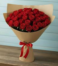 Букет Красные розы Милано в Казанское