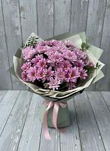 Букет цветов из:  Хризантемы в Казанское