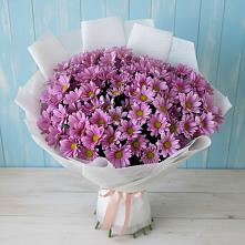 Букет цветов из:  Хризантемы в Казанское