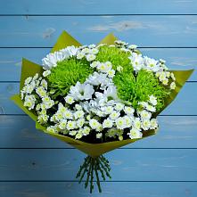 Букет цветов из:  Хризантемы в Казанское