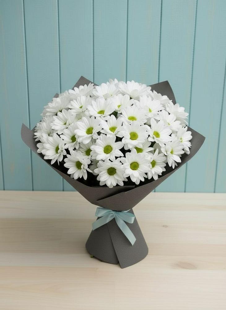 Букет цветов из: Хризантемы в Казанское