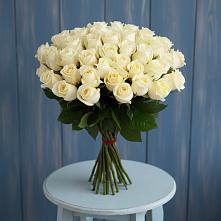 Букет 51 Белая роза Эдлесс Лав #REPLACE_PRED# Казанское