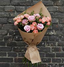 Букет цветов из:  Розы в Казанское