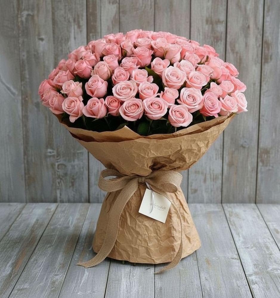 Букет 151 Роза Роуз в Казанское