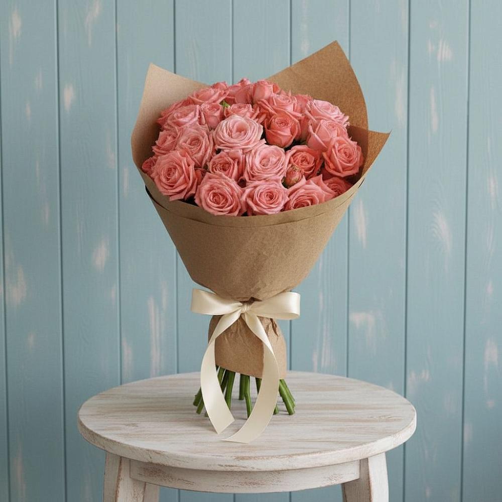 Букет цветов из: Розы в Казанское