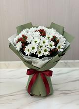 Букет цветов из:  Хризантемы в Казанское