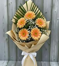 Букет цветов из:  Герберы #REPLACE_PRED# Казанское