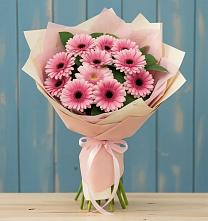 Букет цветов из:  Герберы #REPLACE_PRED# Казанское